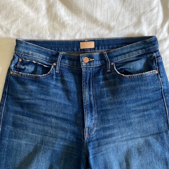 MOTHER The Swooner Rascal Ankle Straight Jeans - Picture 2 of 10